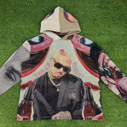 Chris Brown Tapestry Hoodie READY TO SHIP