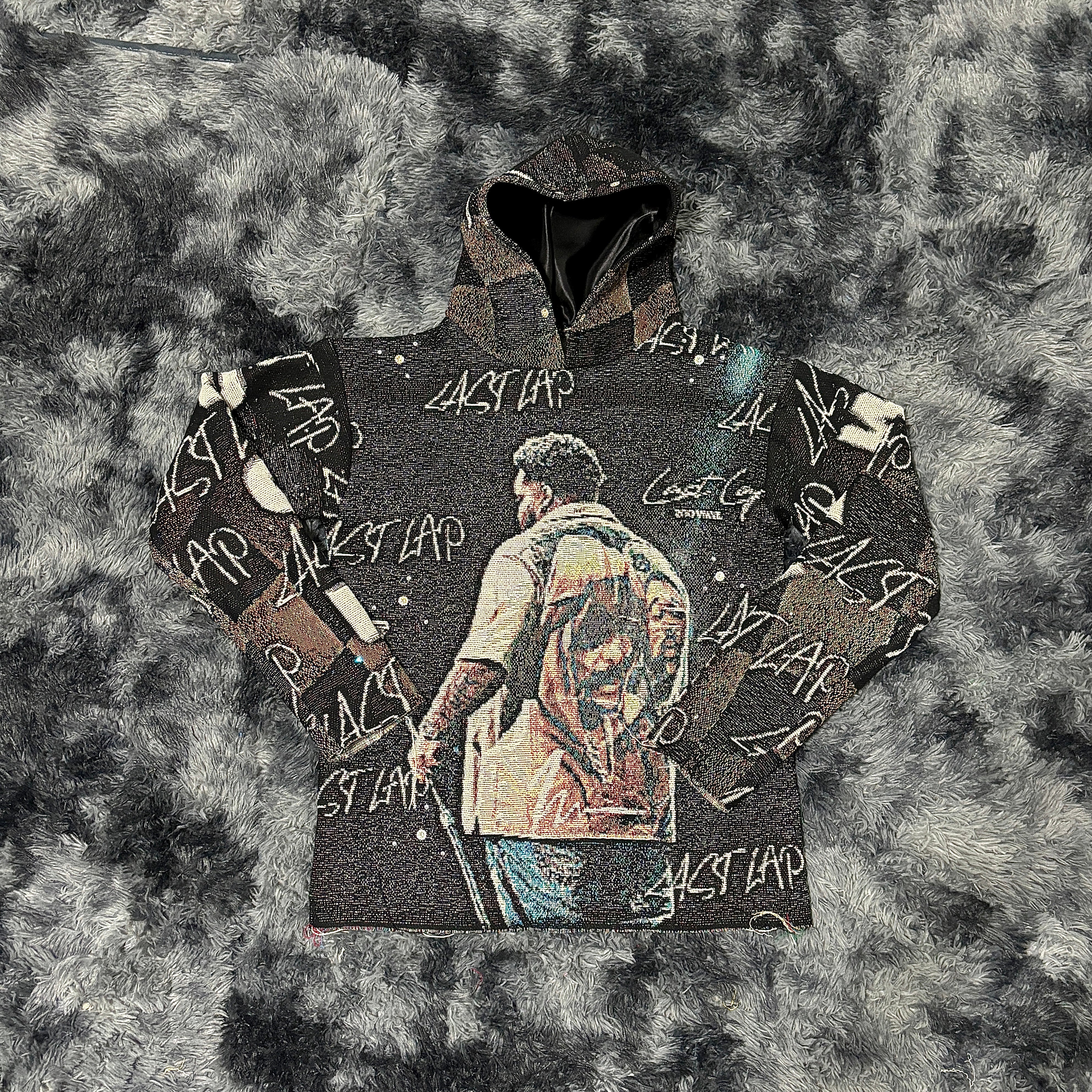 Rod Wave Last Lap Tapestry Hoodie