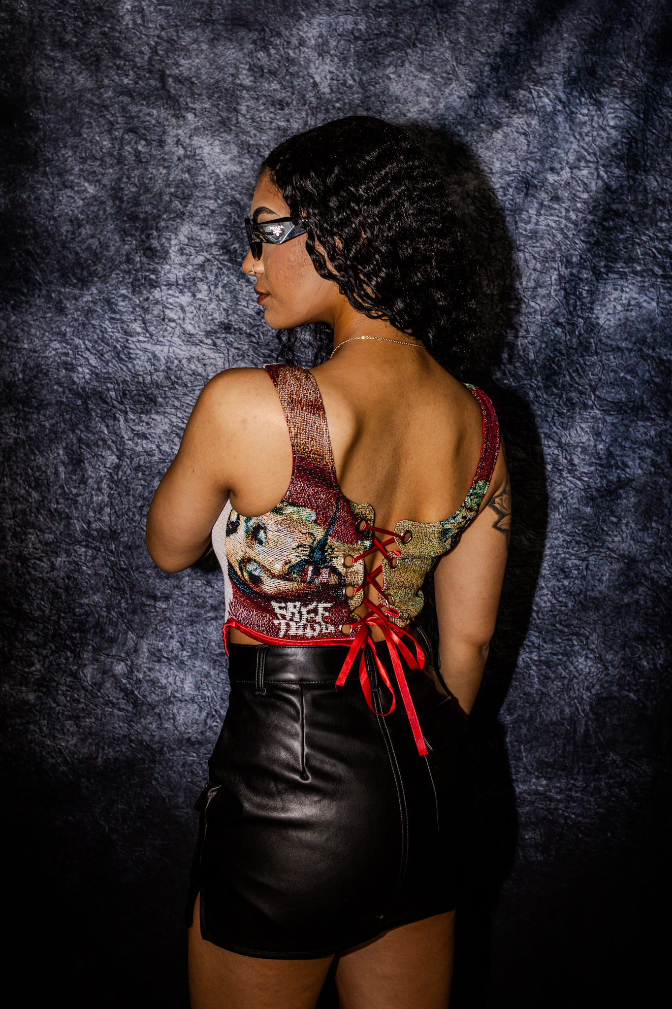 Mariah The Scientist Tapestry Corset (Ready to Ship)