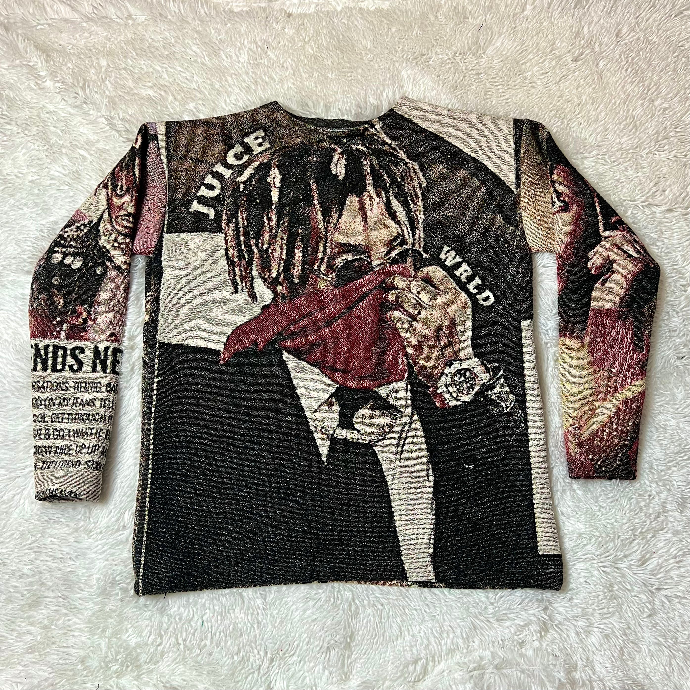 Juice Wrld Tapestry Sweater