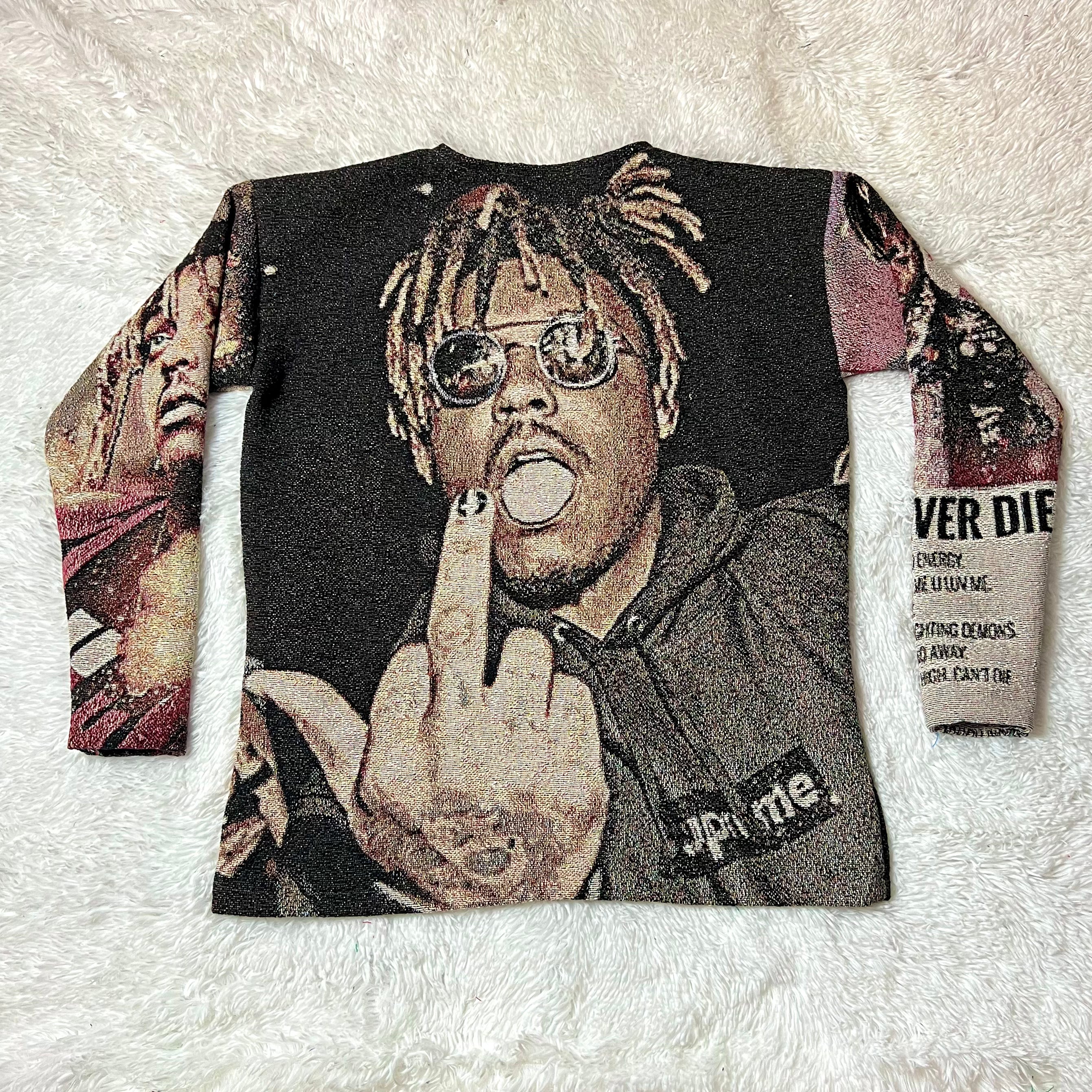 Juice Wrld Tapestry Sweater