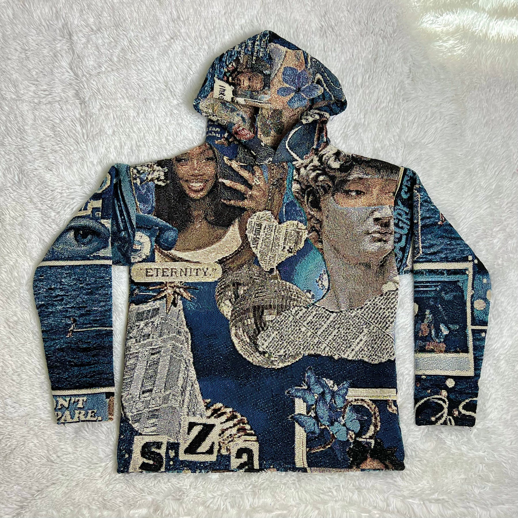 Project D Woven Tapestry Crewneck –