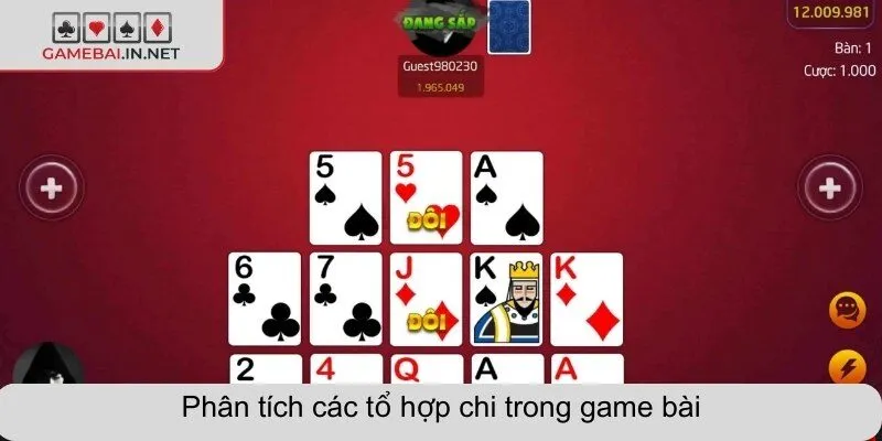 Phân tích các tổ hợp chi trong game bài